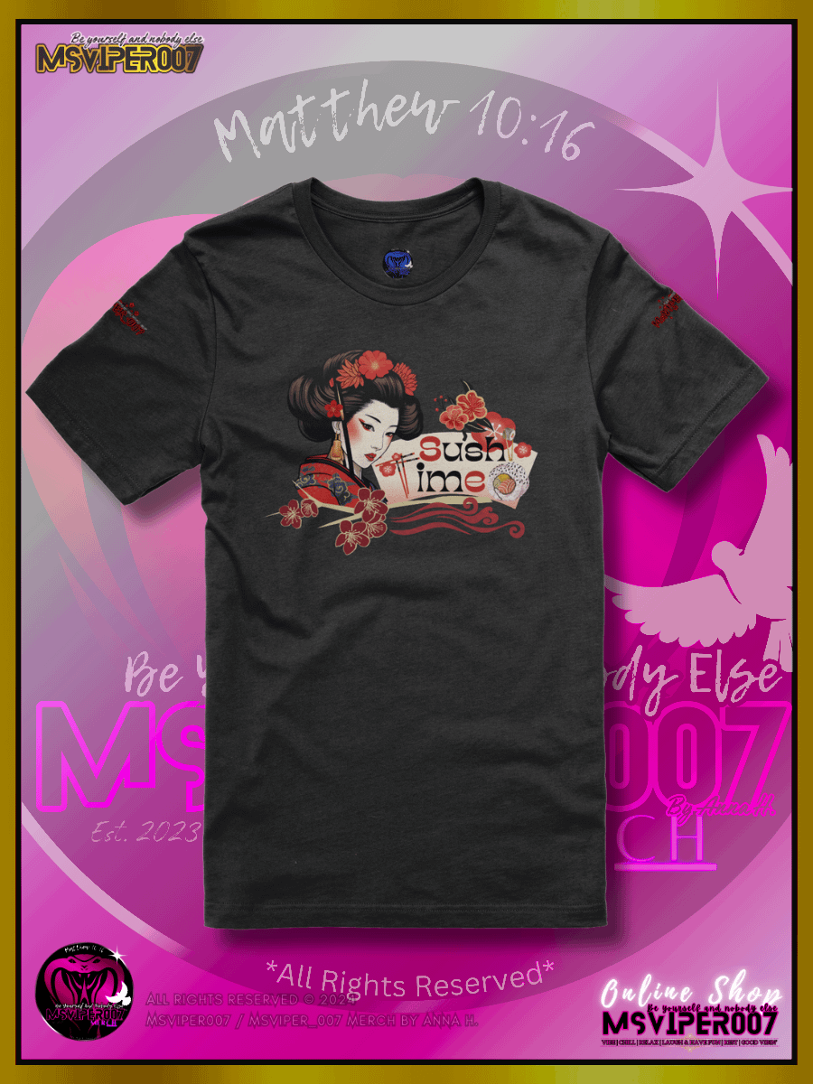 T-Shirt - MsViper007's "Sushi Time" Cozy Womens T-Shirt By Anna H. product image (1)