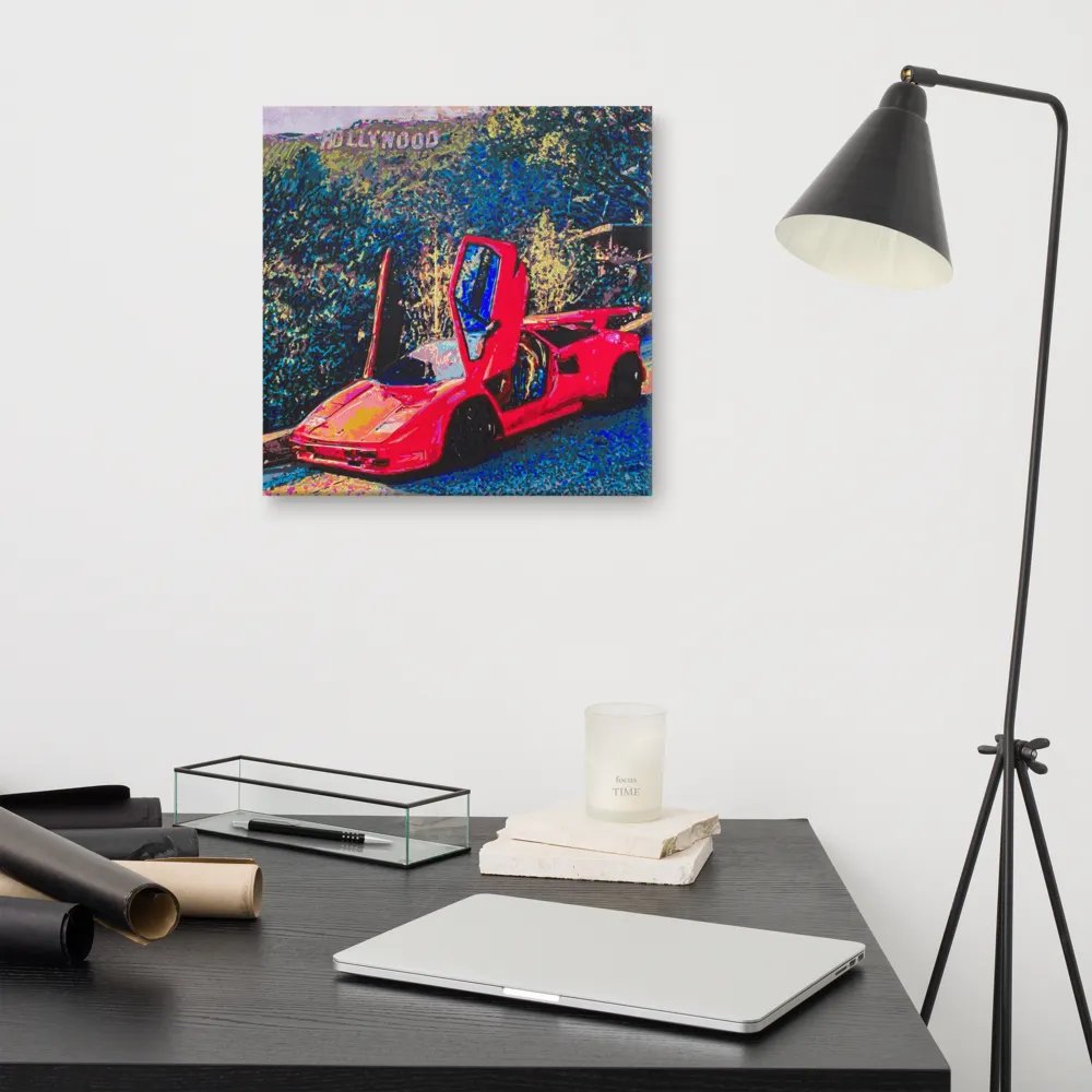 Hollywood Hills Canvas Print product image (5)