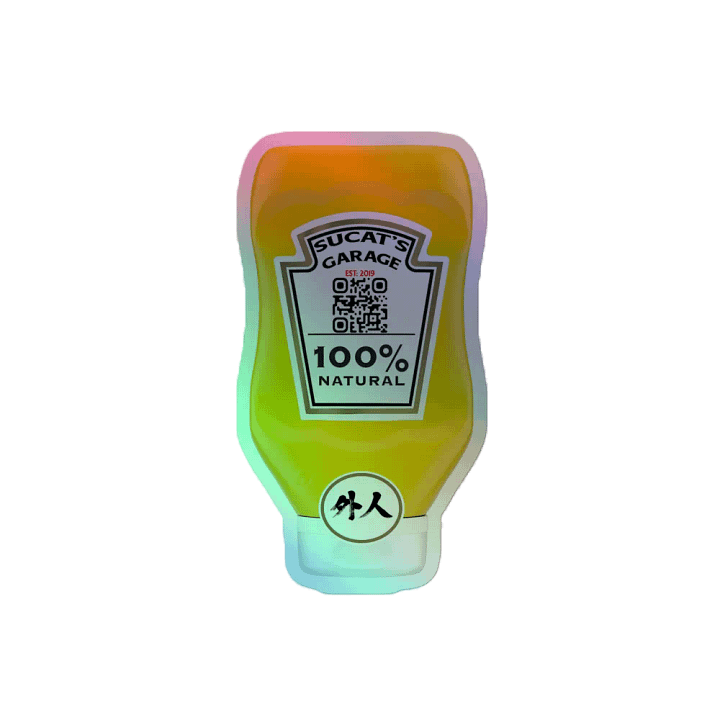 SUCAT'S GARAGE Holographic Sticker Collection product image (2)