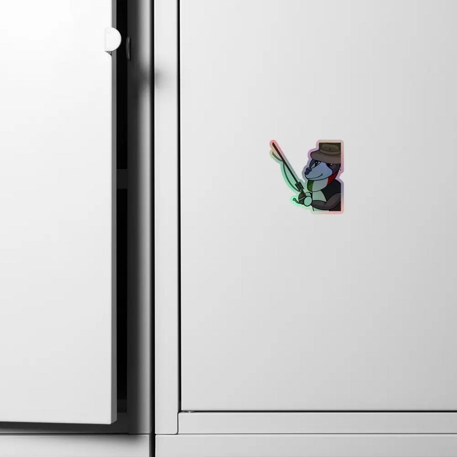 Fishing Holographic Sticker product image (6)