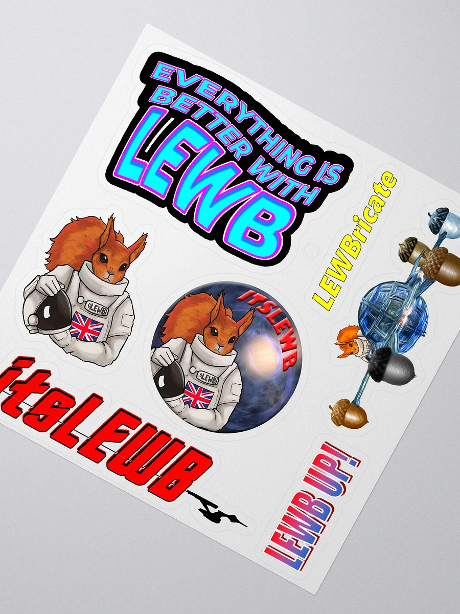 Sticky LEWB Pack - Kiss Cut Stickers product image (2)