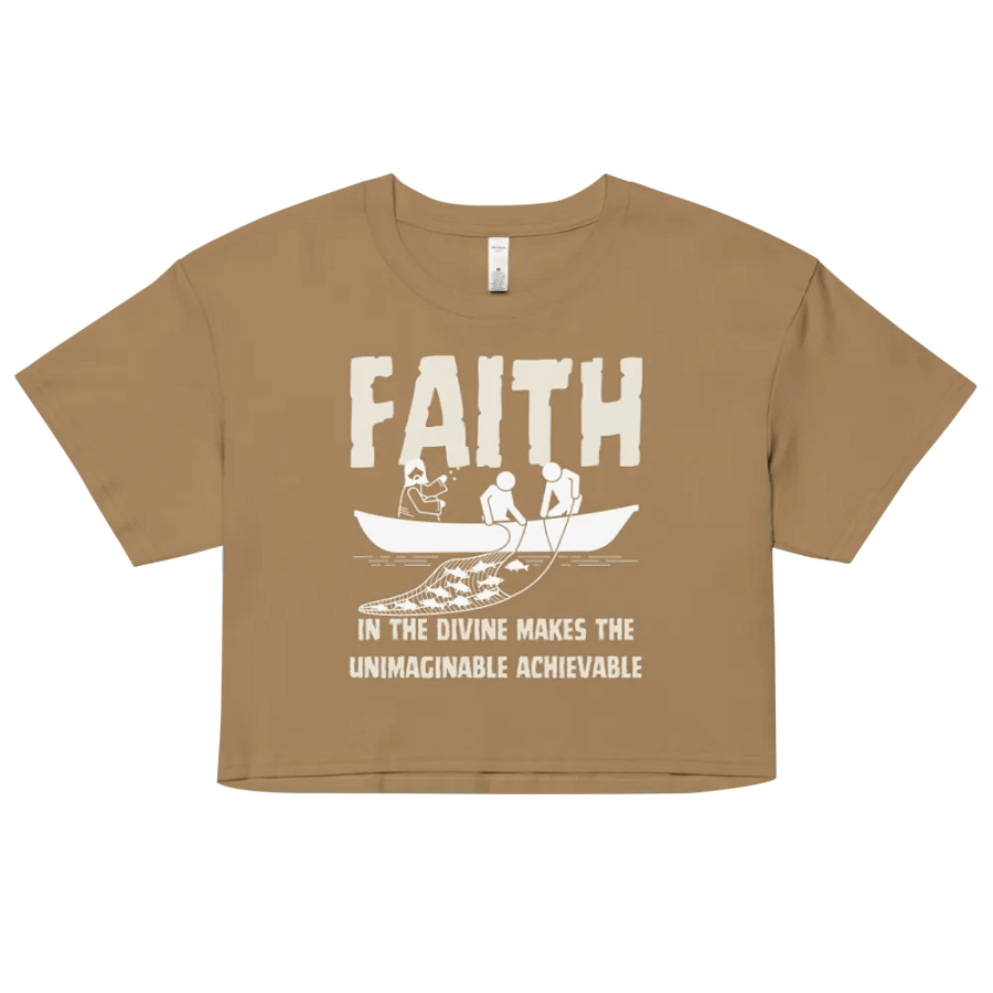 Faith in the Devine Women's Premium Crop Top product image (9)