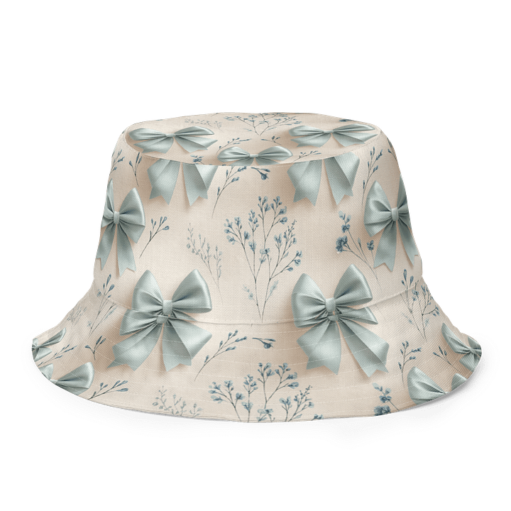 Reversible Bucket Hat – Something Blue Bows product image (2)
