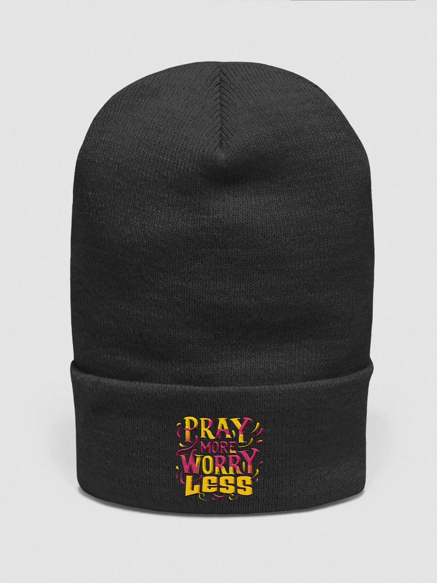 Graffiti Affirmation Cuffed Beanie product image (7)