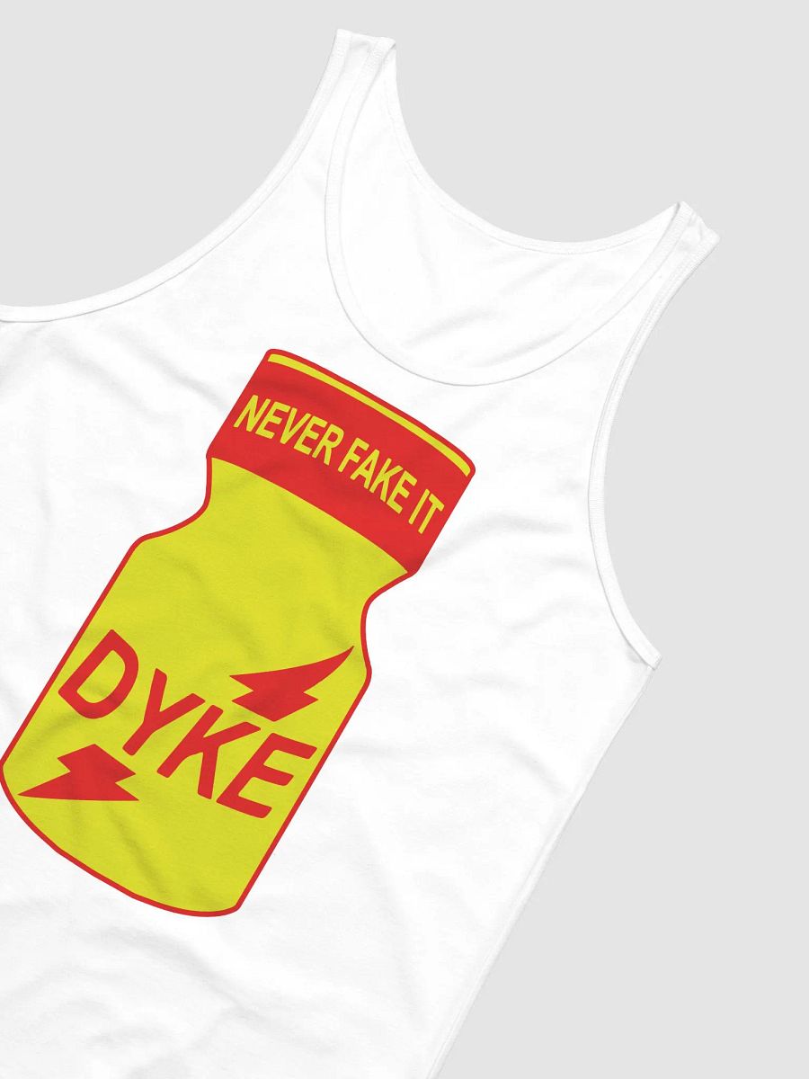 Dyke Poppers Tank 👃 White product image (2)