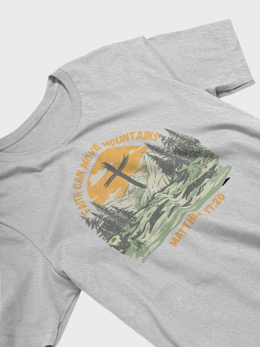 Faith Can Move Mountains T-Shirt-Yellow product image (16)