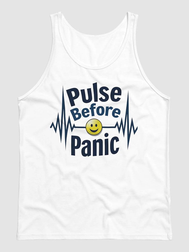 Pulse Before Panic ECG Tank product image (2)