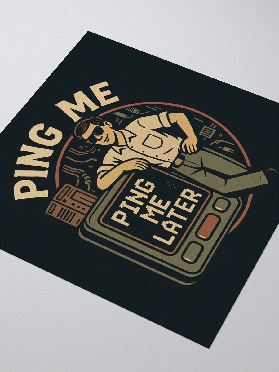 PING ME - Sticker product image (3)