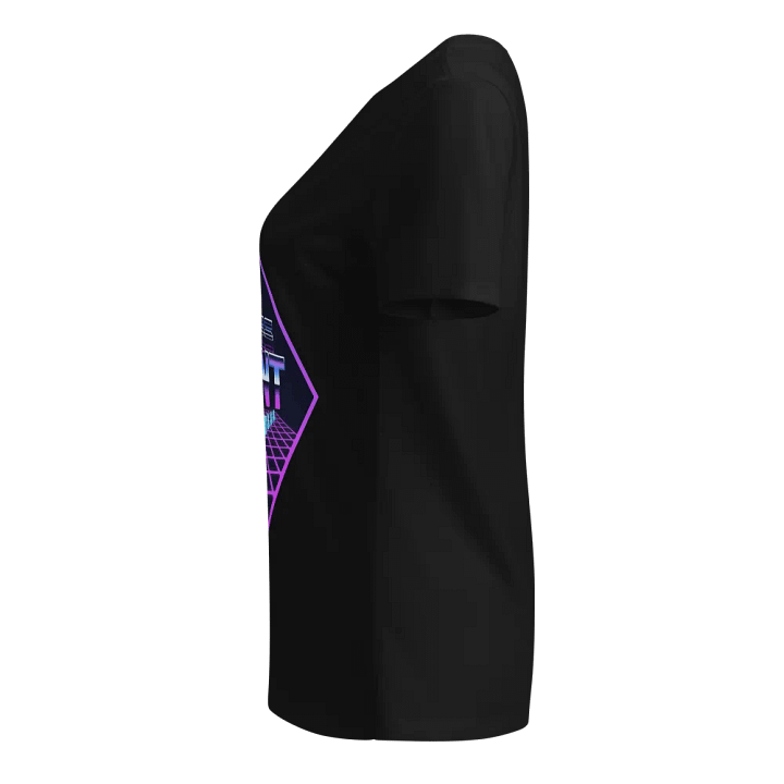Outrun Chessboard women's v-neck t-shirt product image (2)