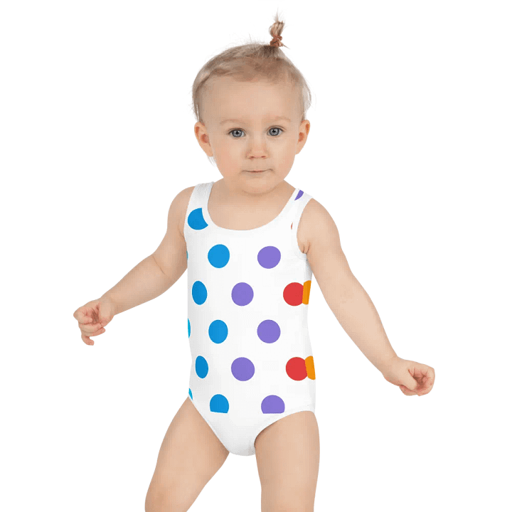 Colorful Polka Dots - Kids Swimsuit product image (2)