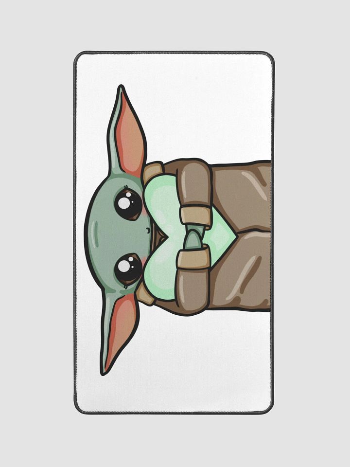 Mint Love Desk Mat product image (1)