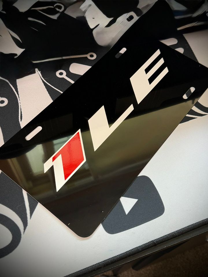 Track & Show Vanity Plate // 1LE product image (2)