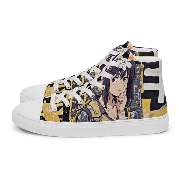Urban Anime Yellow Canvas High Tops product image (1)