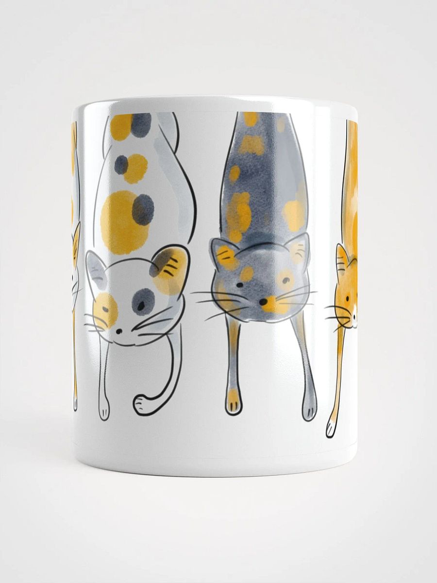 Hand Drawn Feline Friends Mug product image (15)