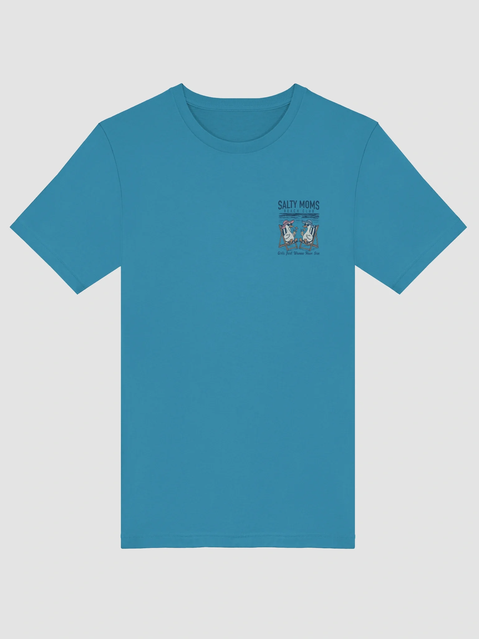 Salty Moms Beach Club T-Shirt product image (43)