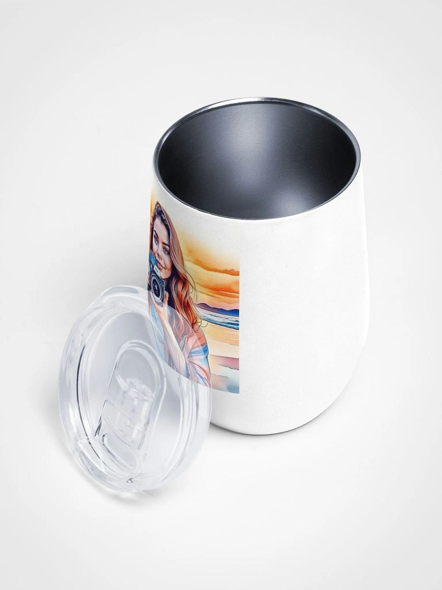 Pretty Lady Holding a Camera product image (3)