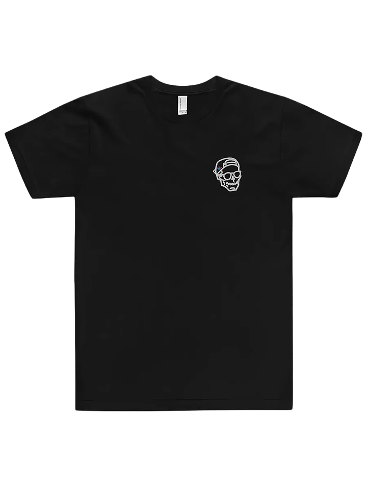 Embroidered Skull - Unisex Jersey T-Shirt product image (1)