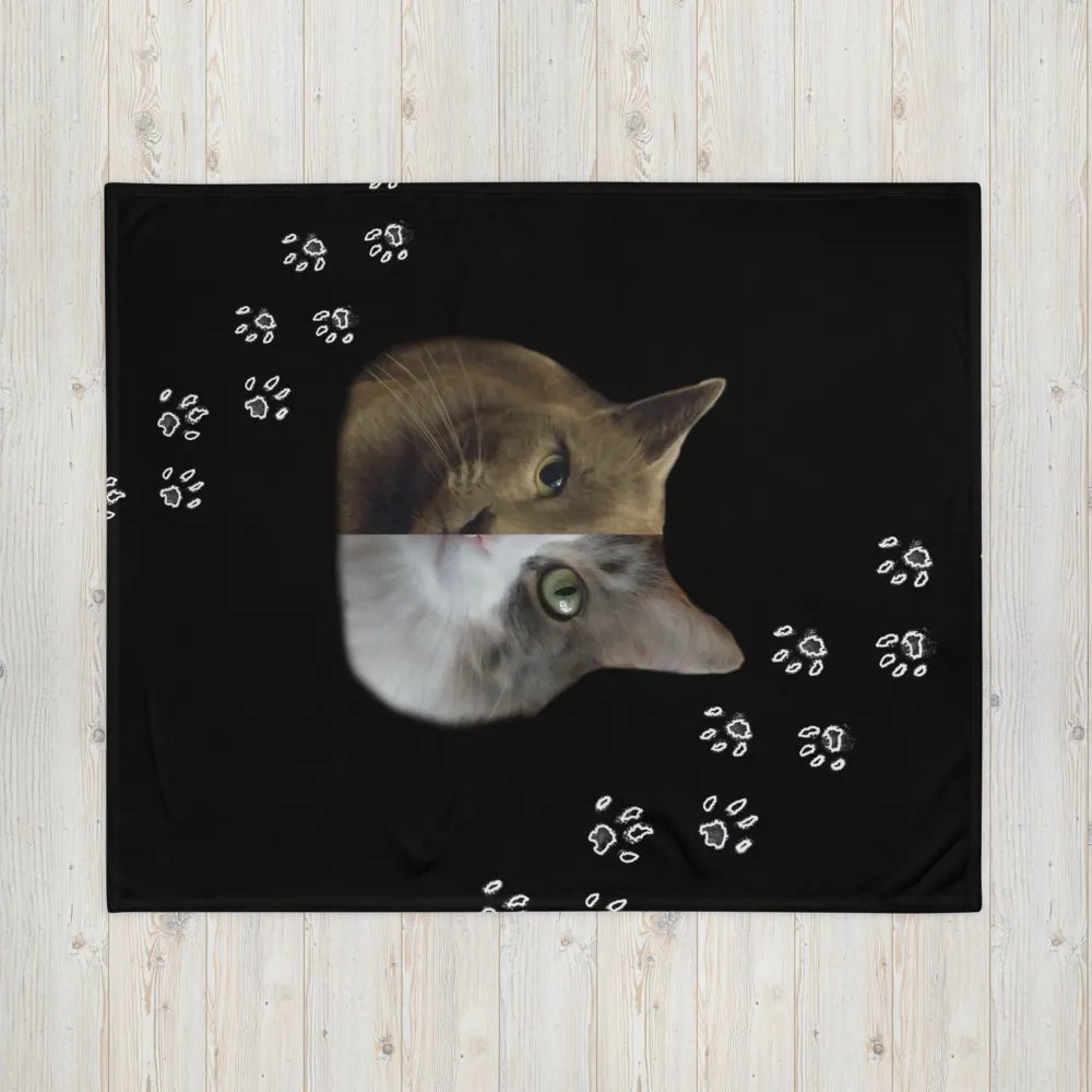 Domestic Purr Machines Throw (50″ × 60″) product image (4)