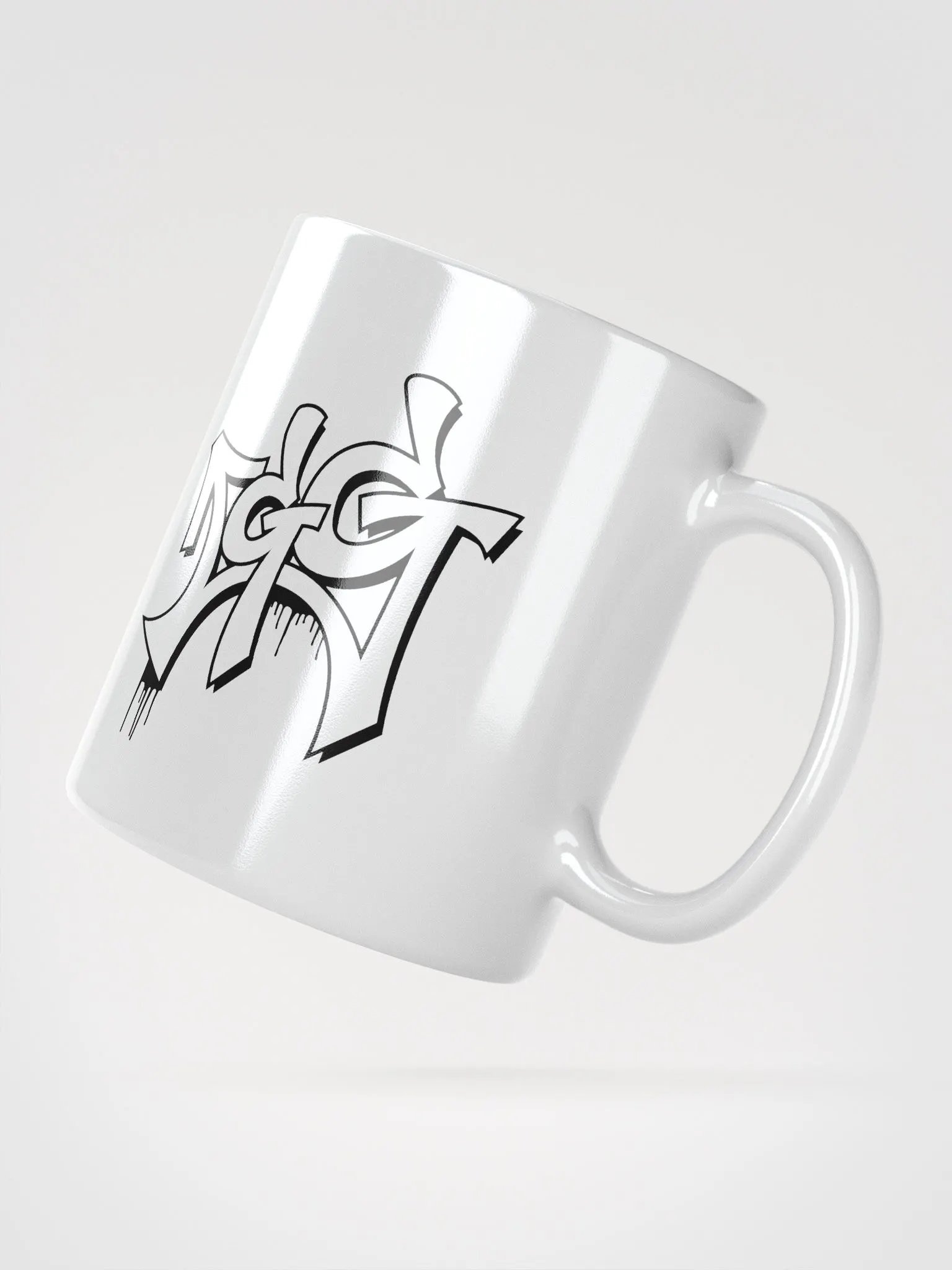GG GraffitiWhite Glossy Mug product image (7)