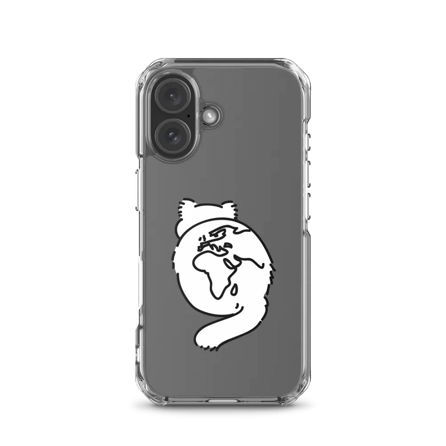Planet Manul Africa & Europe - Clear iPhone Case product image (23)