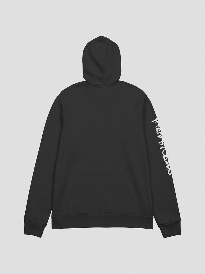 T4P Hoodie, Black/White (Bella+Canvas Supersoft) product image (2)