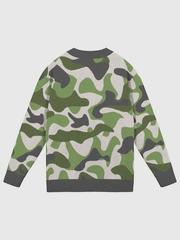 Urban Sloth Camo Knitted Cardigan product image (2)