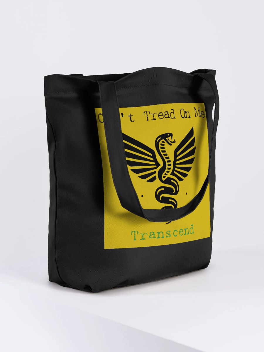 Can't Tread On Me Transcend (Black on Gold) Tote product image (4)