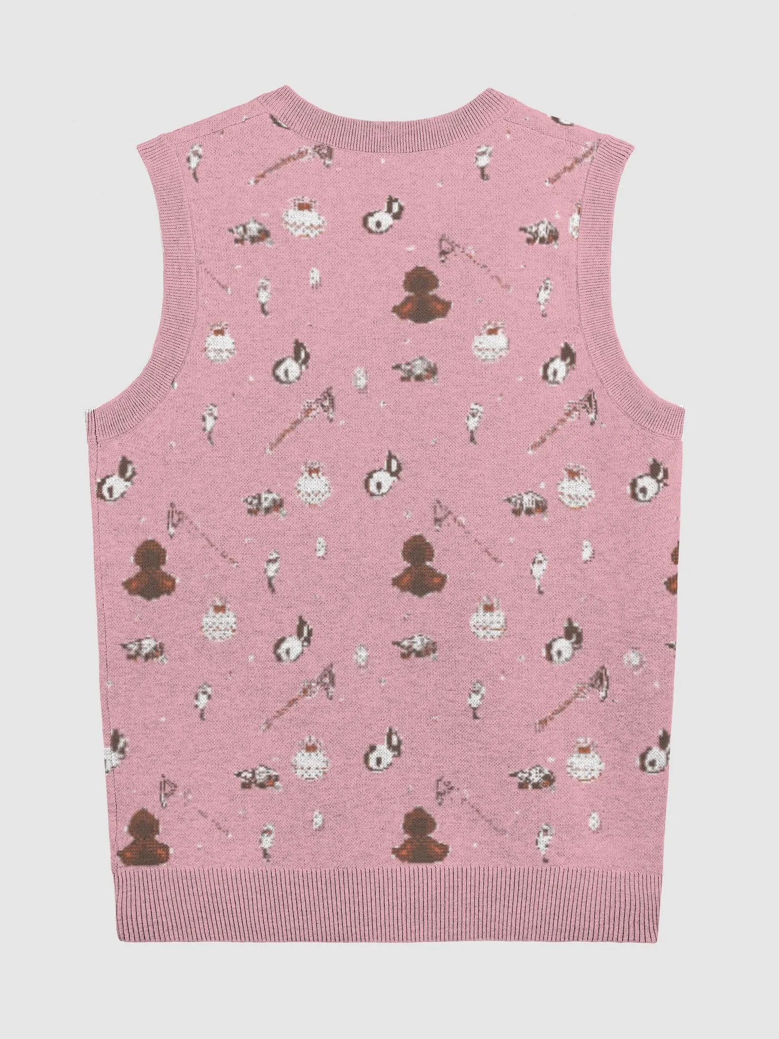 Magical Girl Raising Project Knitted V-Neck Vest Strawberry Colorway product image (8)