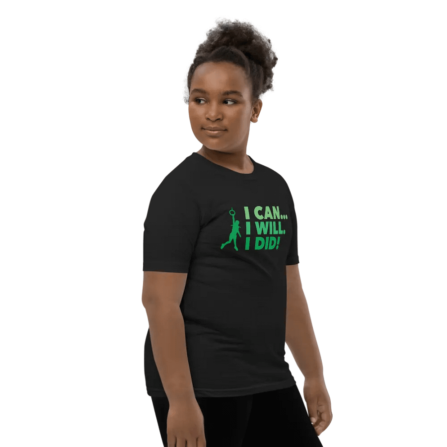 I Can... I Will. I Did! Green Kids Tee product image (11)