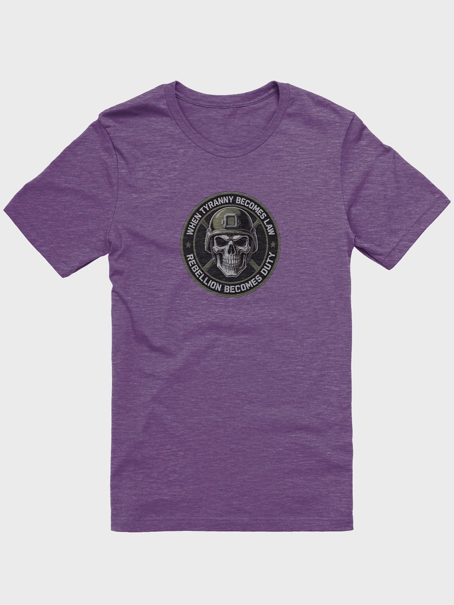 Rebel Duty Skull Emblem T-Shirt product image (7)