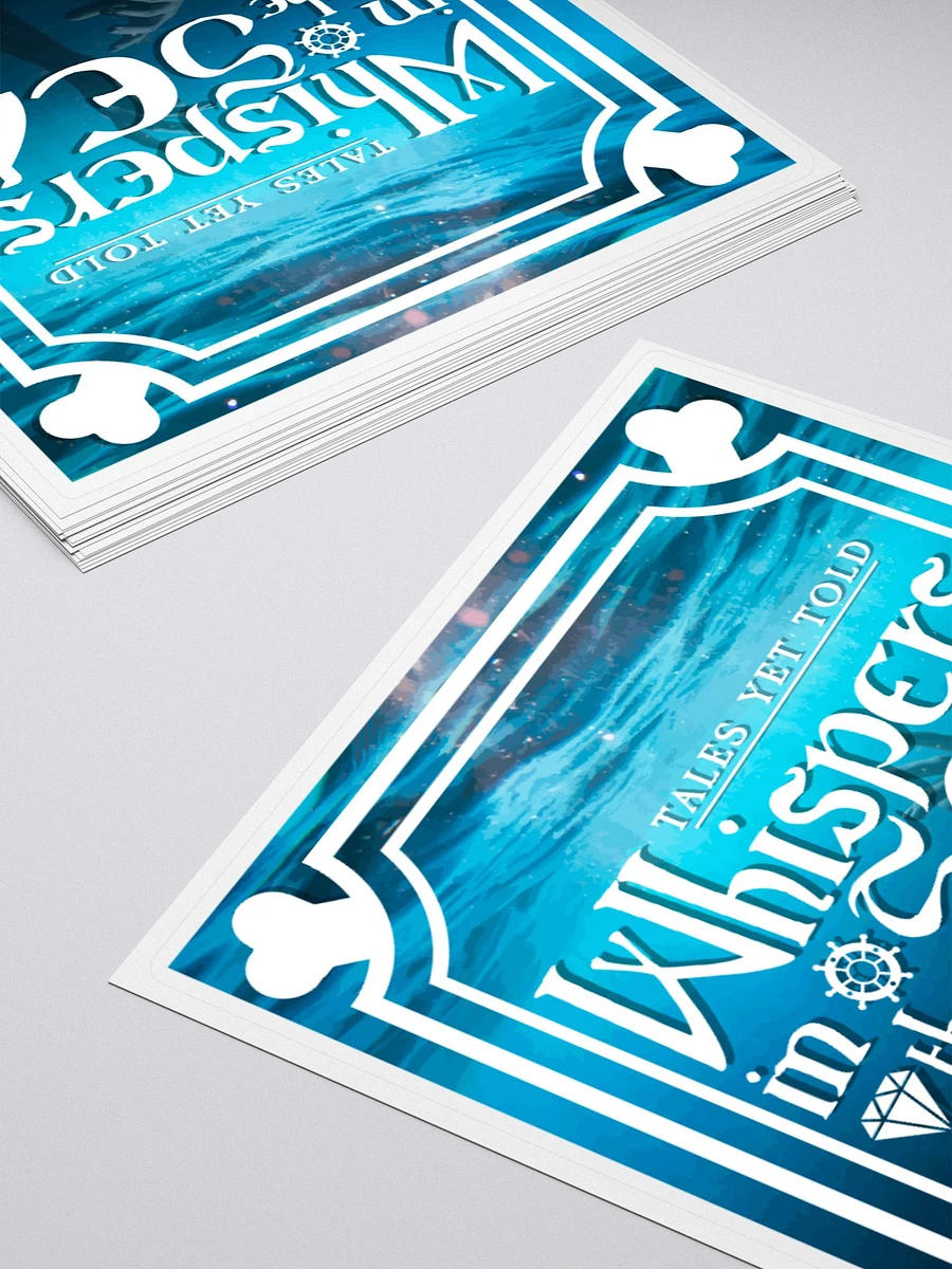 Whispers in the Sea - Logo - Sticker product image (11)