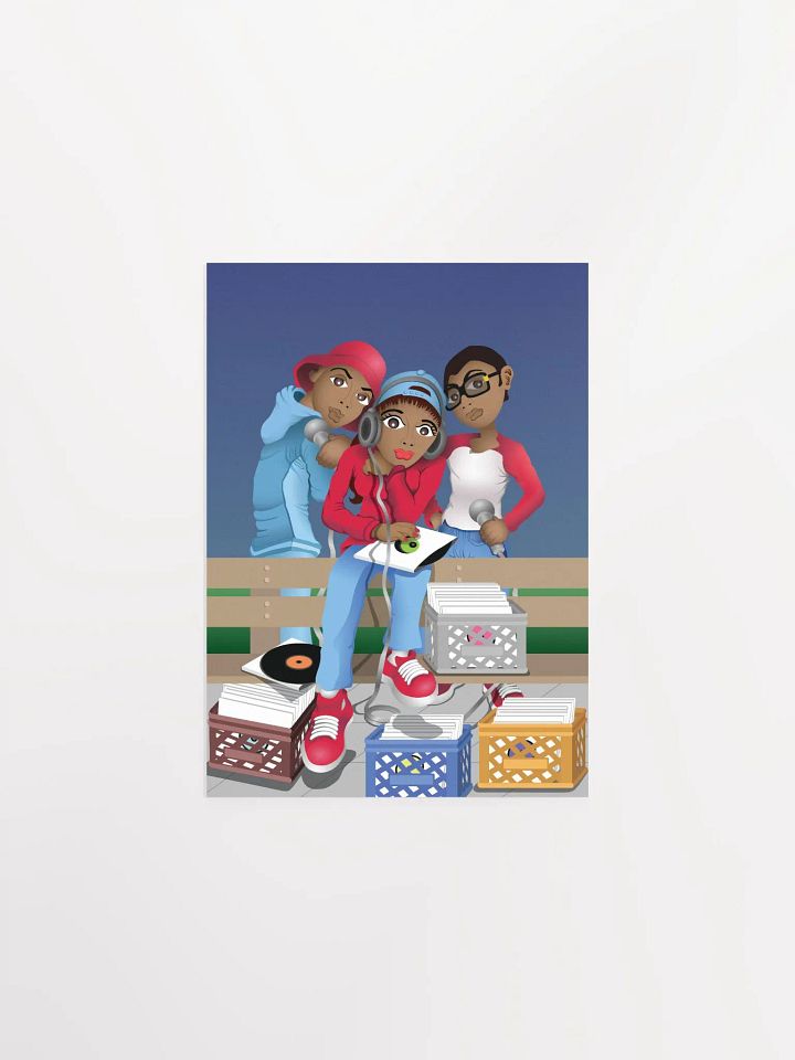 Rockin' The Block Party at Night Poster product image (1)