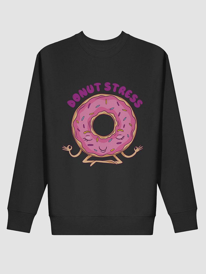 Meditative Donut Stress Relief Sweatshirt product image (2)