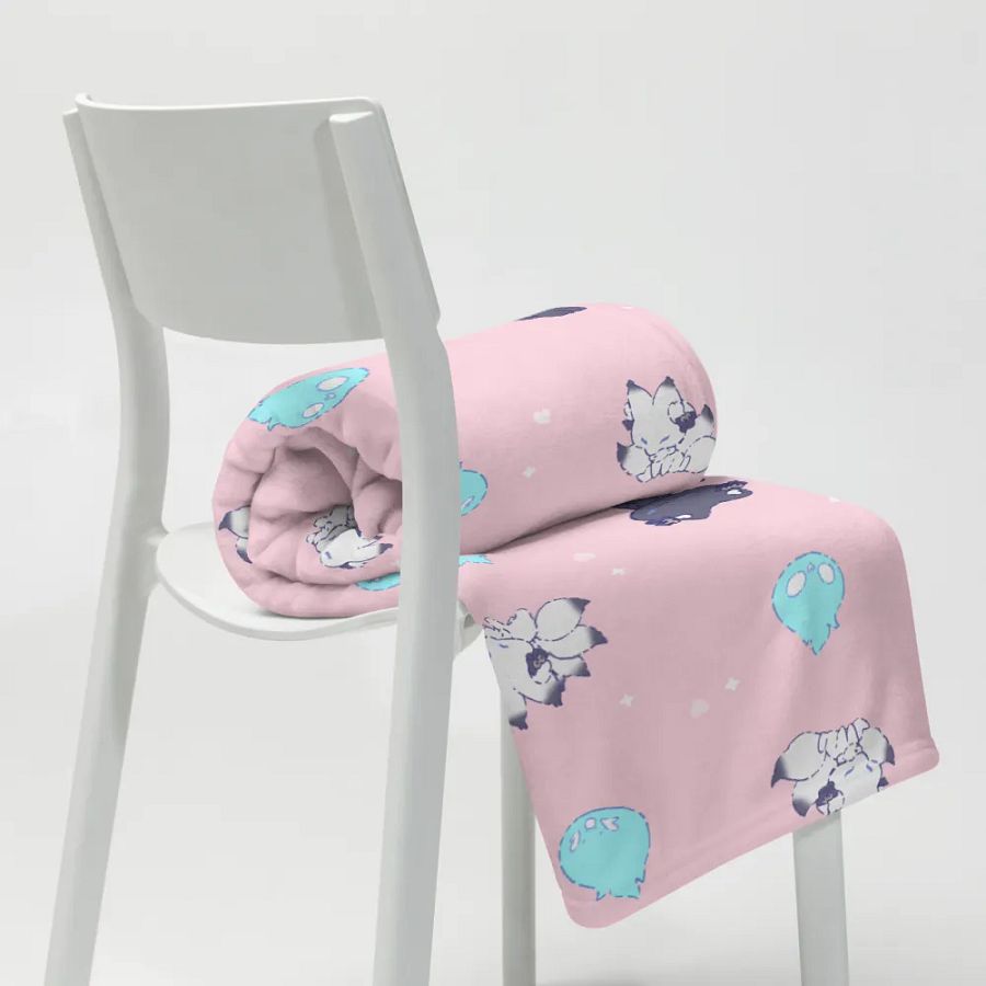 meiya, meinya & wisps blanket (pink) product image (8)