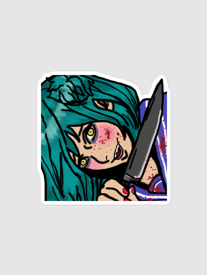 Realistic Yandere Kensey Sticker product image (1)