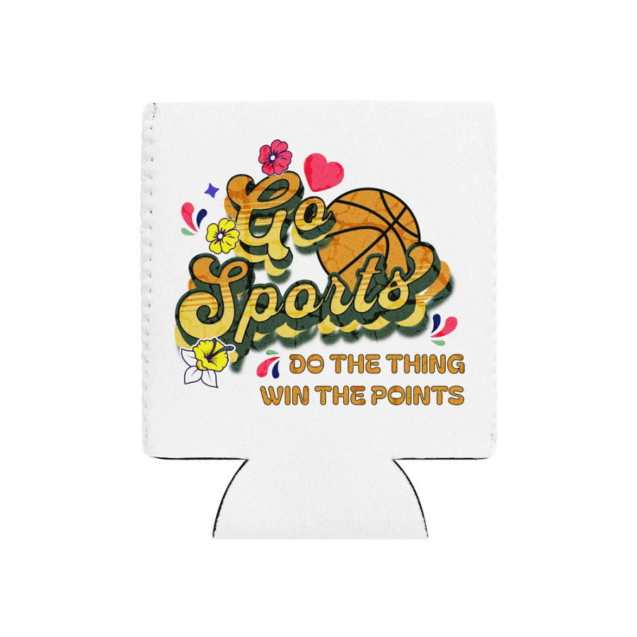 Go Sports Basketball Can Cooler product image (1)
