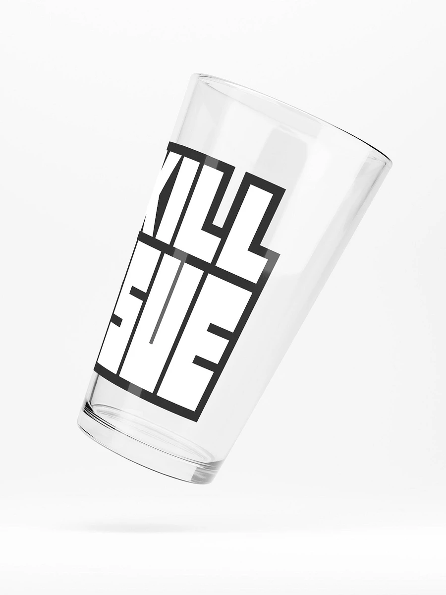 SKILL ISSUE PINT GLASS (B&W) product image (5)