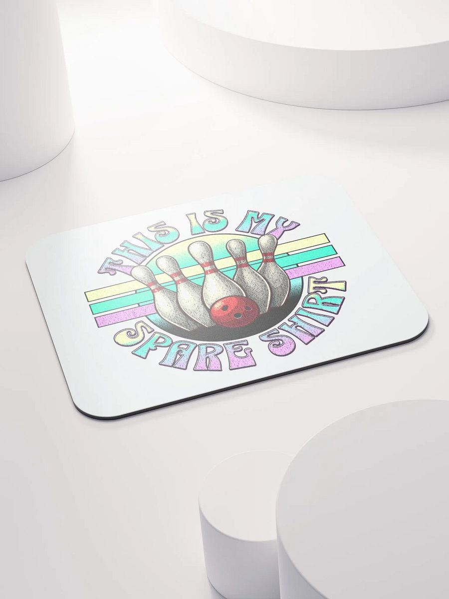 This Is My Spare Shirt Bowling Strike in Style Mouse Pad product image (4)