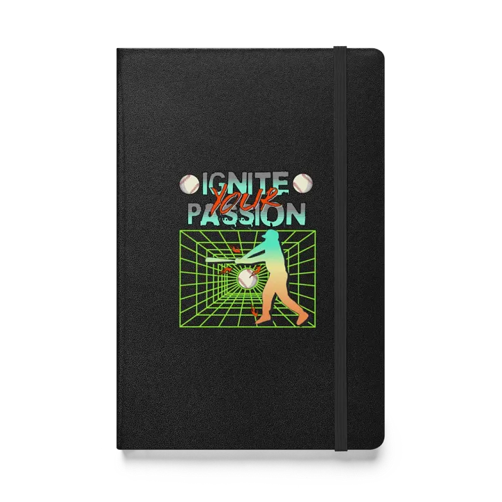 Ignite Your Passion Baseball Hardcover Journal product image (1)