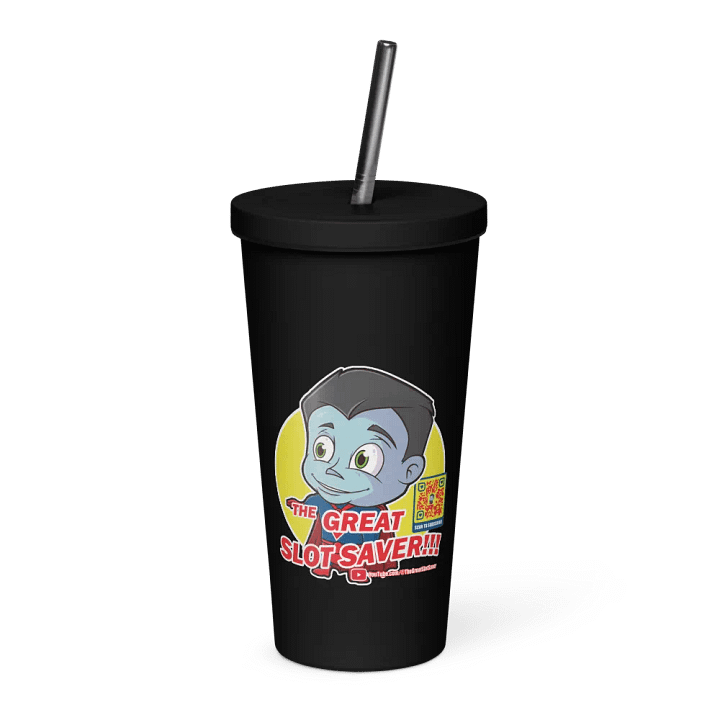 The Great Slot Saver Insulated Tumbler w/ Straw product image (1)