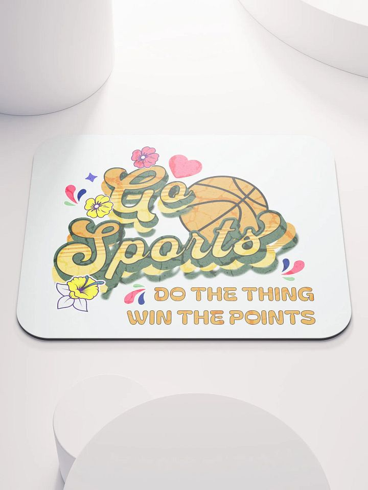 Go Sports Basketball Hoops Mouse Pad product image (1)