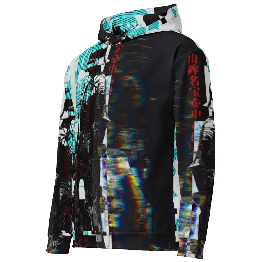 Gothic Cyberpunk Unisex AOP Hoodie product image (7)