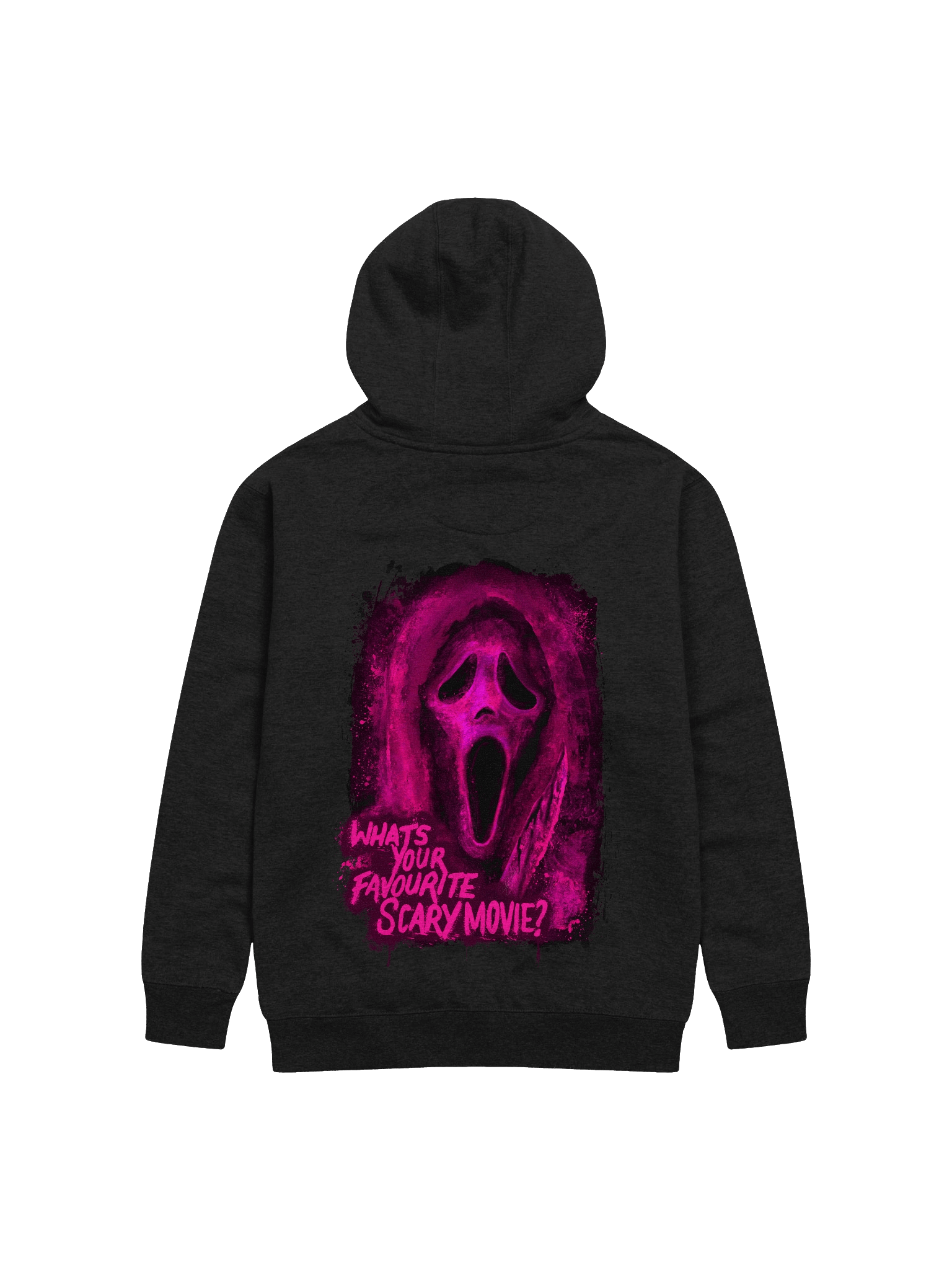 Pink Ghost Face Hoodie product image (13)