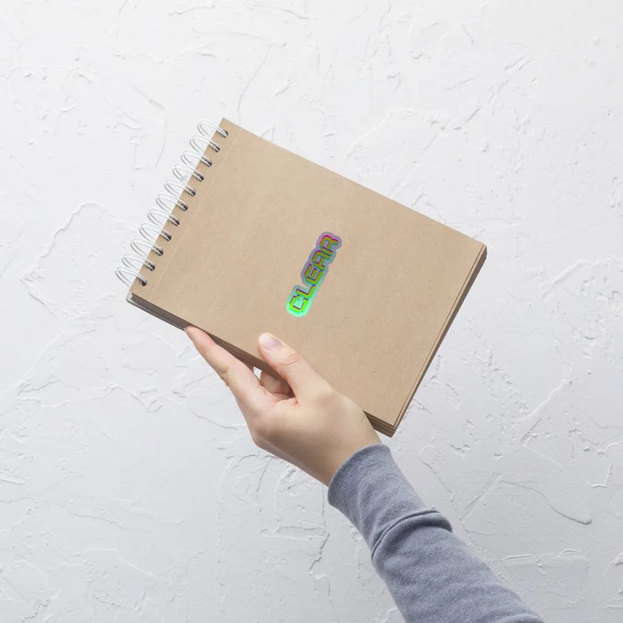 Clear Holographic Sticker product image (9)