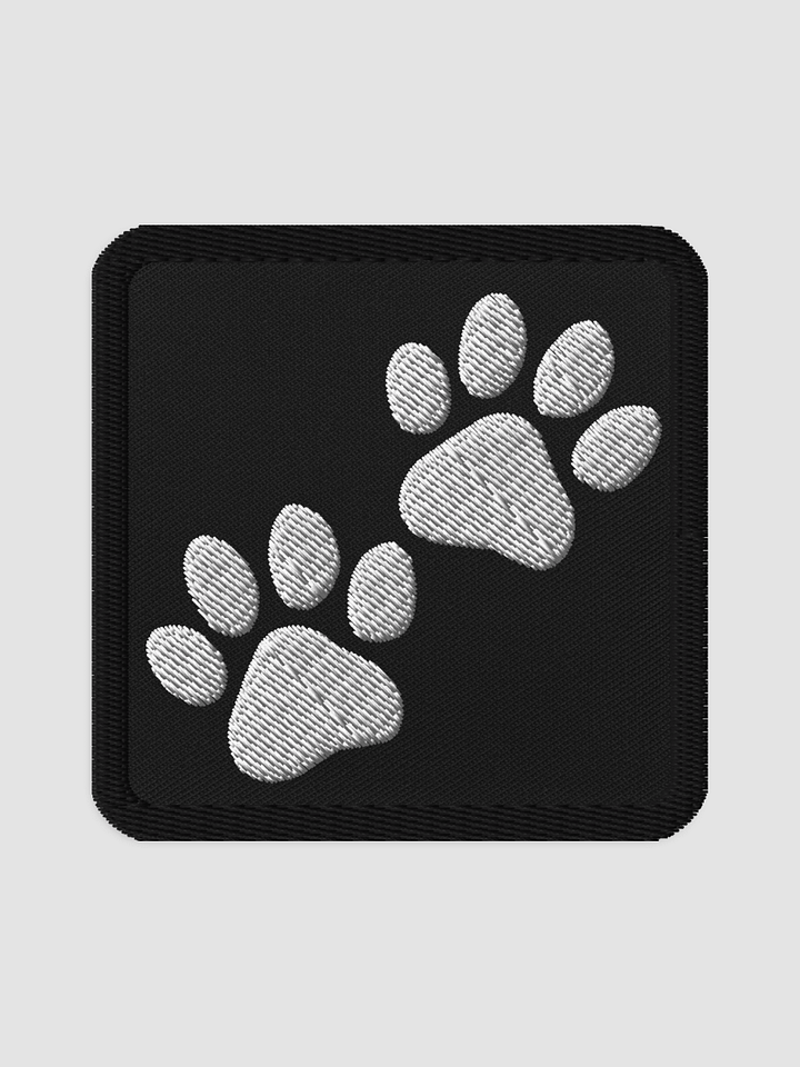 Black Embroidered Patch - Square 3″×3″ product image (1)