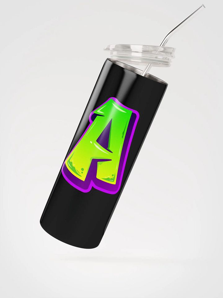 Luminous Letter A Stainless Steel Tumbler product image (2)