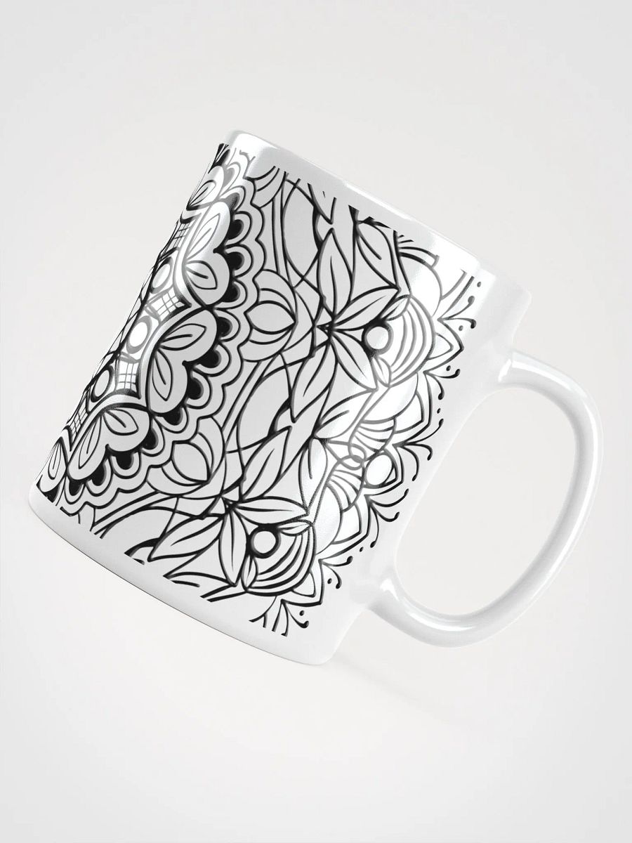 Intricate Metallic Swirls Mug product image (4)