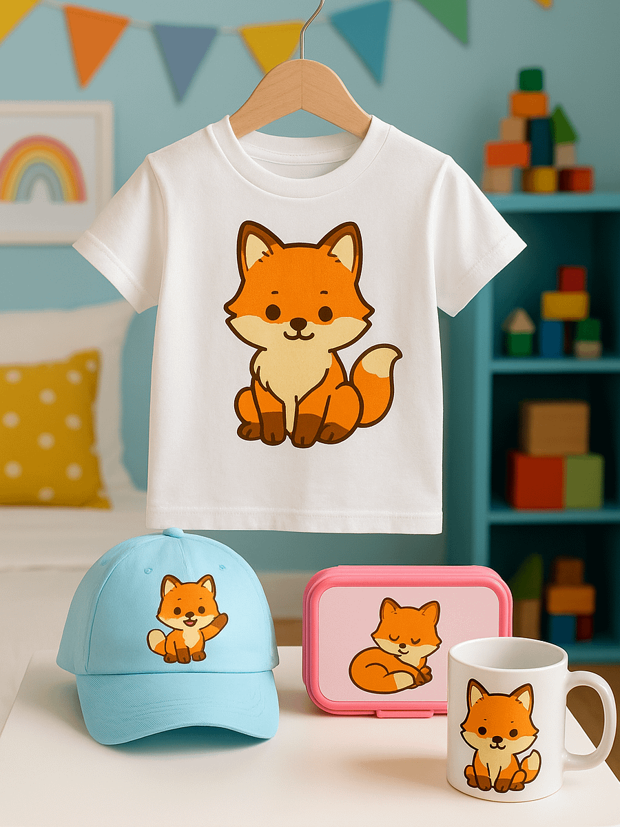 FOX Doodles Vector Graphics Instant Download product image (4)
