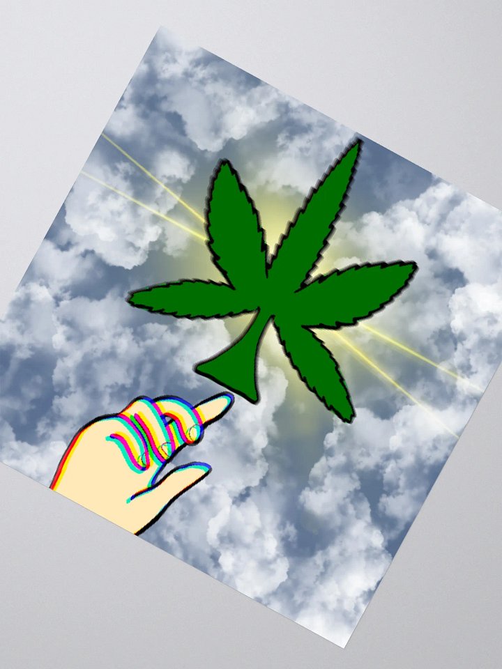 Holy Bud Sticker product image (2)