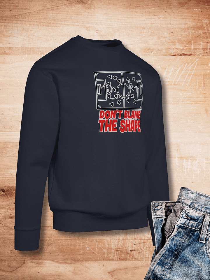Cotton Heritage Premium Don't Blame The Shape Sweatshirt product image (1)